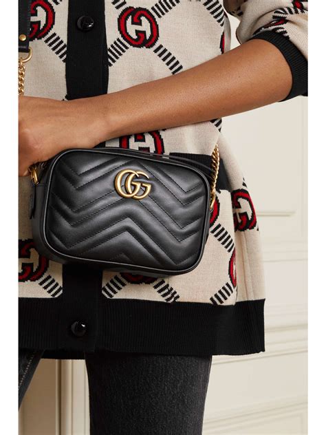 gucci marmont quilted camera bag|gucci marmont camera bag small.